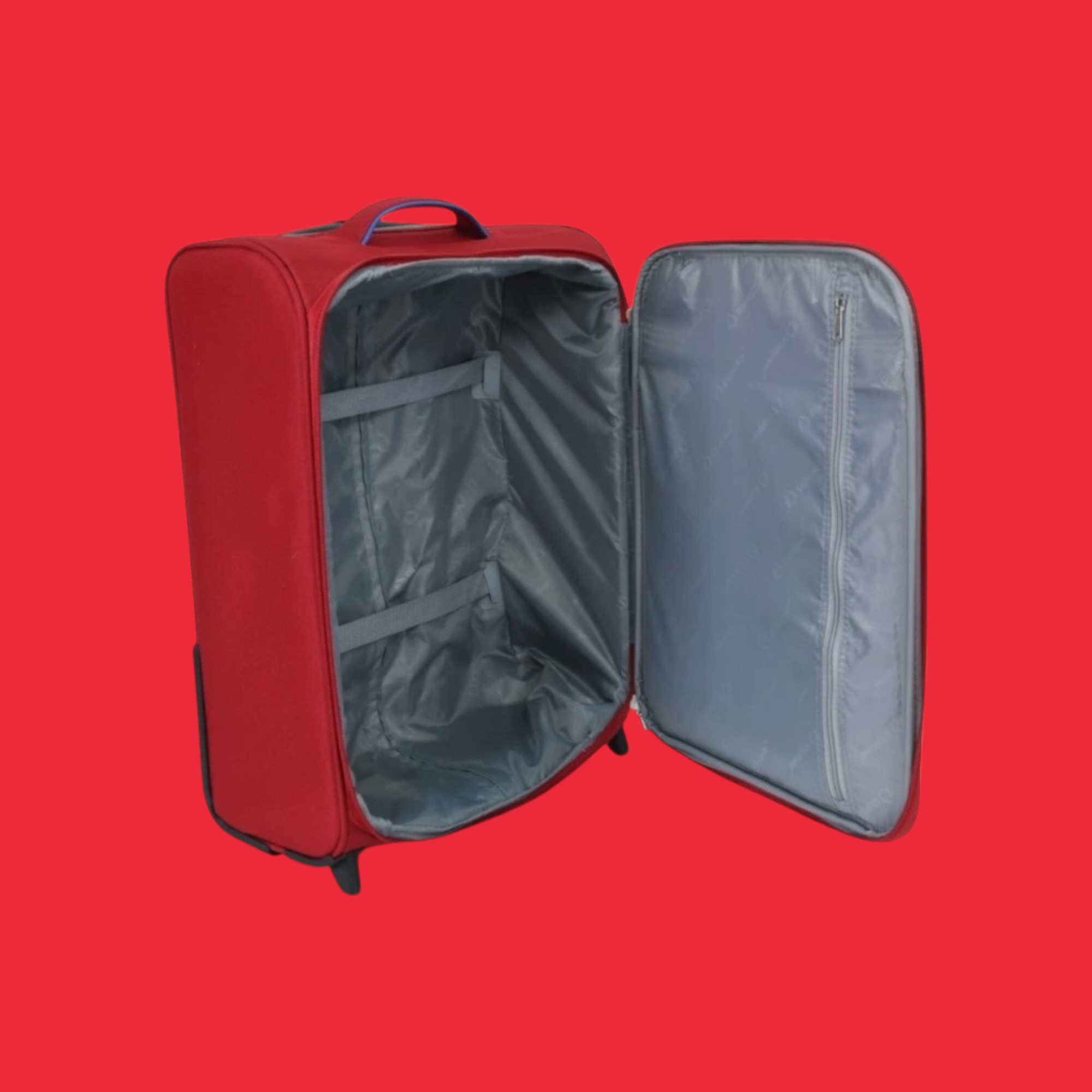 Diplomat ZC600-55 Κόκκινη Βαλίτσα Καμπίνας 55cm