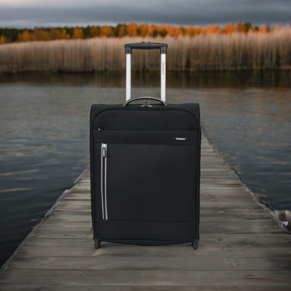 Diplomat ZC600 Βαλίτσα Καμπίνας 55cm Μαύρη - Image 2