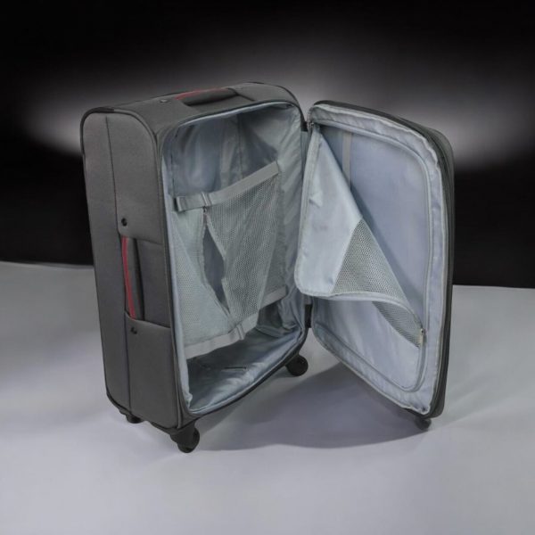Βαλίτσα Μεσαία Μαλακή Diplomat ZC6040-61 Γκρι - Image 4