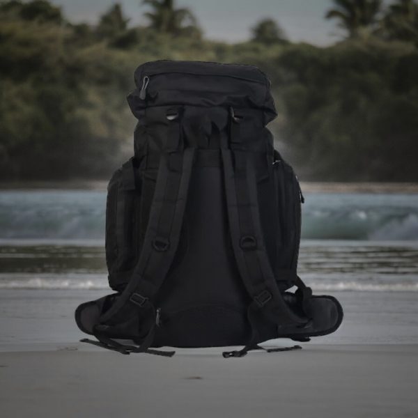 Ορειβατικό σακίδιο Cardinal αδιάβροχο Daypack 60L 521 μαύρο - Image 4