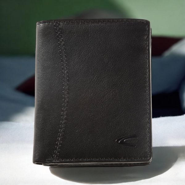 Camel Active Cordoba Δερμάτινο Ανδρικό Πορτοφόλι Μαύρο 133-706-60 black - Image 2