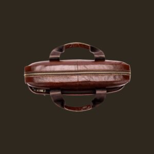 Cardinal Δερμάτινος Χαρτοφύλακας Laptop Καφέ