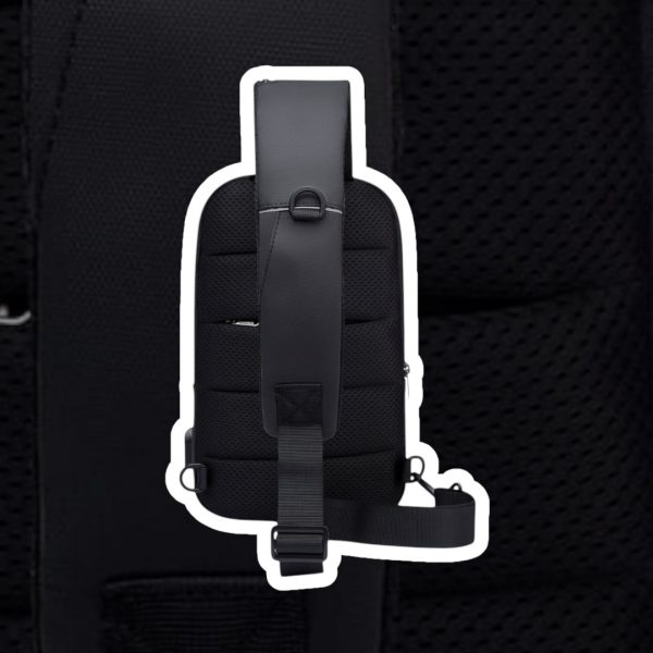 Τσαντάκι crossbody Bange 1911 μαύρο - Image 8