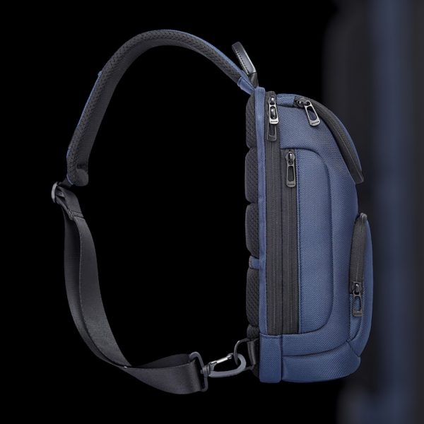 Τσαντάκι crossbody Bange 7565 μπλέ - Image 4