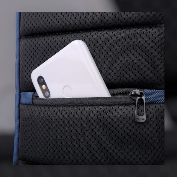 Τσαντάκι crossbody Bange 7565 μπλέ - Image 9