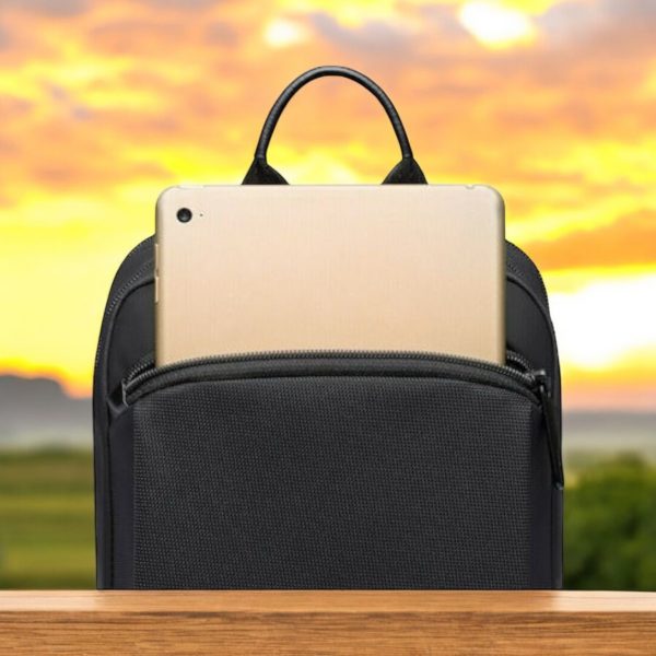 Τσαντάκι crossbody Bange 77112 μαύρο - Image 5