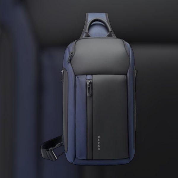 Τσαντάκι crossbody Bange 7566 μπλέ - Image 2