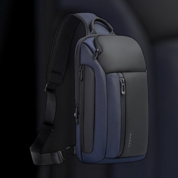 Τσαντάκι crossbody Bange 7566 μπλέ - Image 3