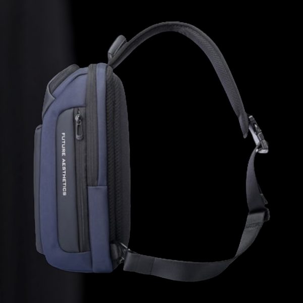 Τσαντάκι crossbody Bange 7566 μπλέ - Image 4