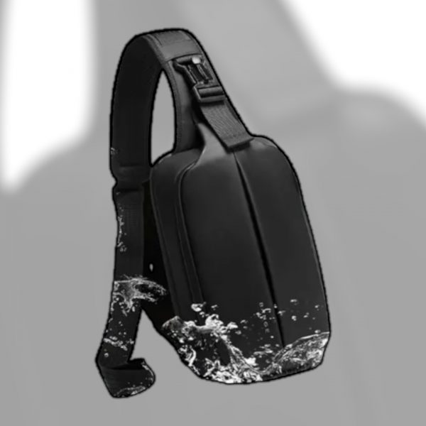 Τσαντάκι ώμου χιαστί crossbody Bange 7210 μαύρο - Image 2