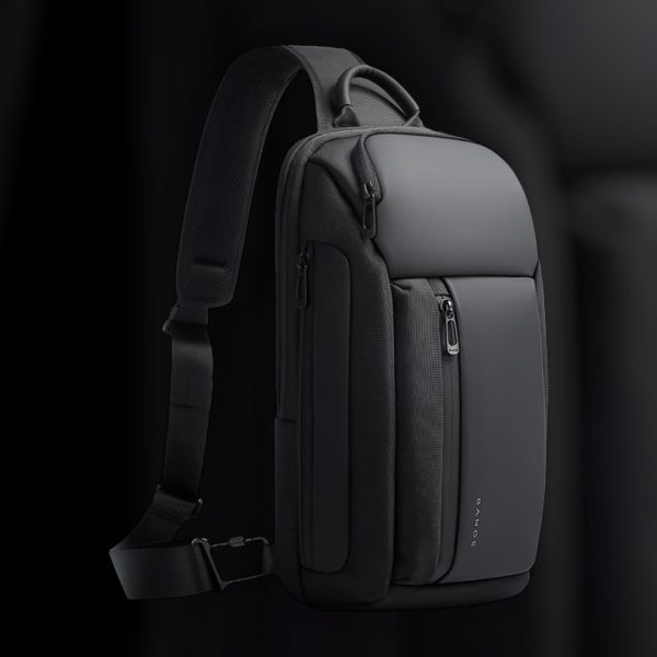 Τσαντάκι ώμου χιαστί crossbody Bange 7566 μαύρο - Image 2
