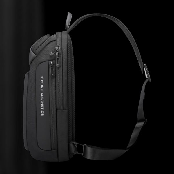 Τσαντάκι ώμου χιαστί crossbody Bange 7566 μαύρο - Image 3