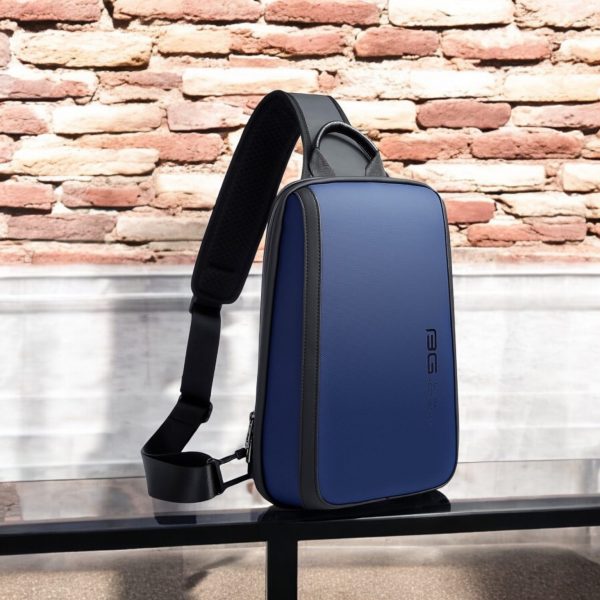 Τσαντάκι ώμου χιαστί crossbody Bange 2811 μπλέ - Image 2