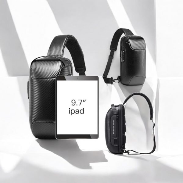 Τσαντάκι ώμου χιαστί crossbody Bange 22085 plus μαύρο - Image 6