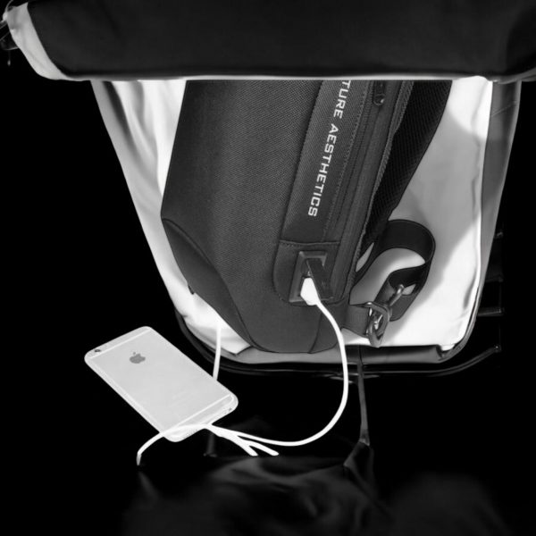 Τσαντάκι ώμου χιαστί crossbody Bange 22085 μαύρο - Image 6