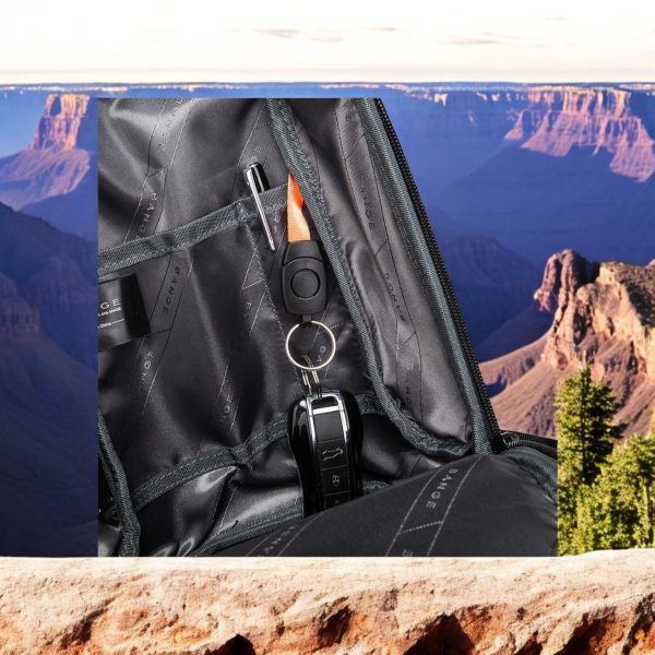 Τσαντάκι ώμου χιαστί crossbody Bange 7221 μπλέ - Image 4