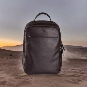 Alternative view of Seven Dots Earth-20-105 Δερμάτινο Σακίδιο Πλάτης Σκούρο Καφέ