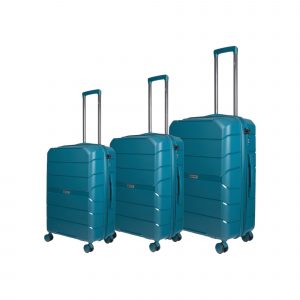 Βαλίτσες trolley Επεκτάσιμη Elusive.Σέτ 3 τεμαχίων Cardinal (PP) 2016 πετρόλ