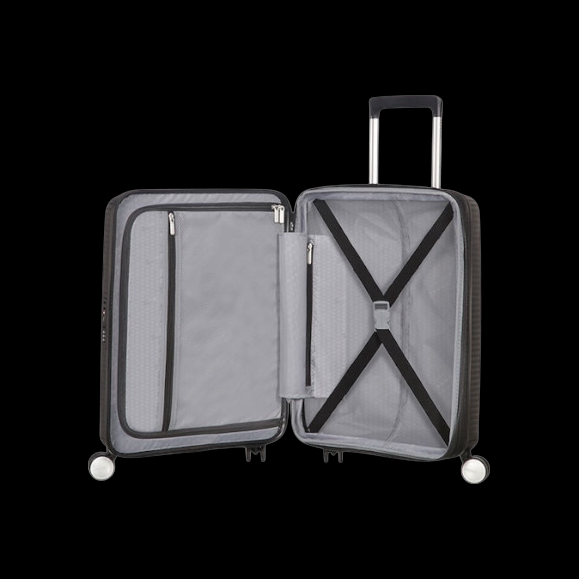 American Tourister SoundBox Βαλίτσα Καμπίνας Μαύρο 55cm - Image 3