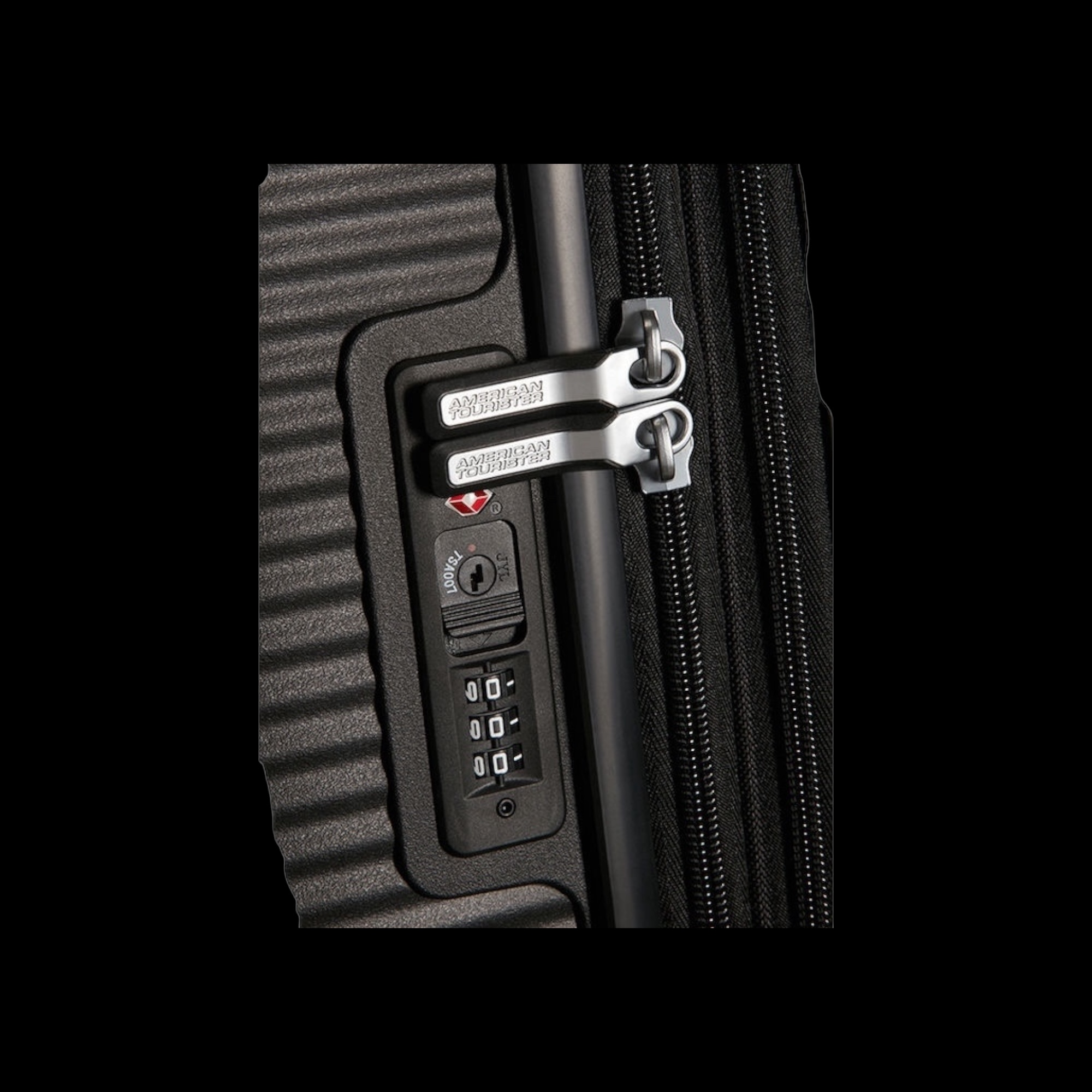 American Tourister SoundBox Βαλίτσα Καμπίνας Μαύρο 55cm - Image 4