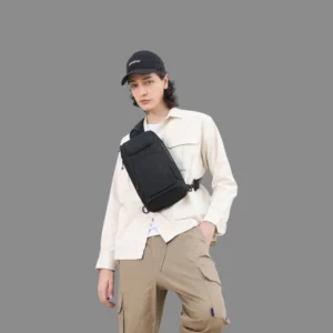 Bange 7565 Μαύρο Τσαντάκι Ώμου Χιαστί Crossbody