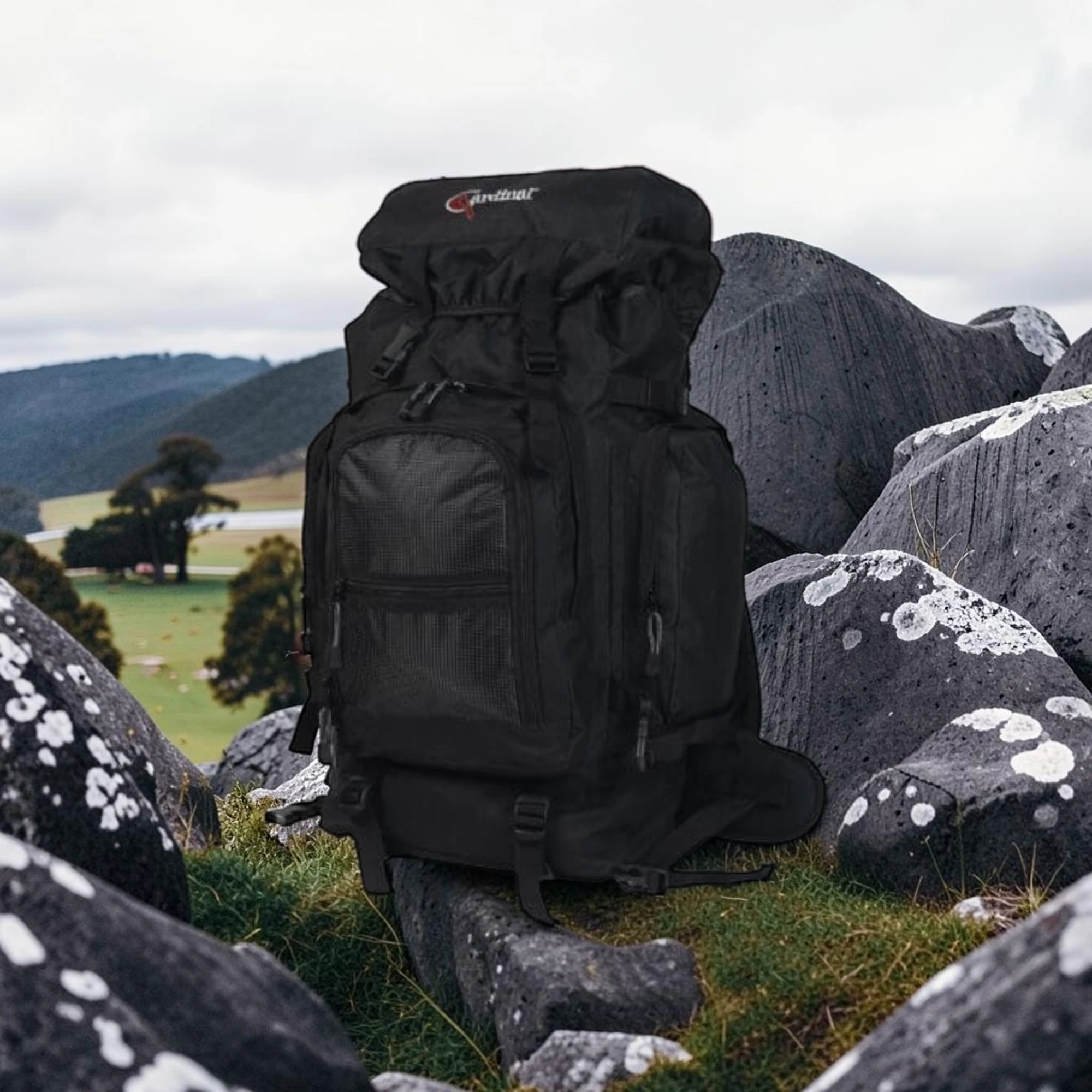 Cardinal 521 Daypack Σακίδιο 60L 70x25x35cm Μαύρο