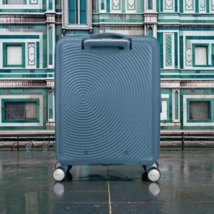 American Tourister Soundbox Βαλίτσα Καμπίνας Expandable 55cm Μπλε