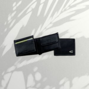 Camel Active Vegas Δερμάτινο Πορτοφόλι Μικρό Μαύρο