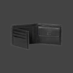 Camel Active Vegas Δερμάτινο Πλάγιο Πορτοφόλι Μαύρο