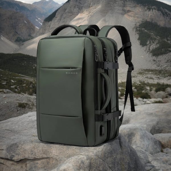 Bange 1908 Plus Χακί Σακίδιο Πλάτης 49L για Laptop 17.3” - Image 2