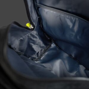 Cardinal 911 Μαύρο Σακίδιο Πλάτης 47L Αδιάβροχο