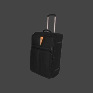 Diplomat Βαλίτσα Καμπίνας Υφασμάτινη 55cm Μαύρη