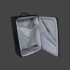 Diplomat Βαλίτσα Καμπίνας Υφασμάτινη 55cm Μαύρη