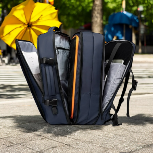 Bange 1908 Plus Σκούρο Μπλε 49lt Laptop 17.3″ Επεκτάσιμο - Image 5