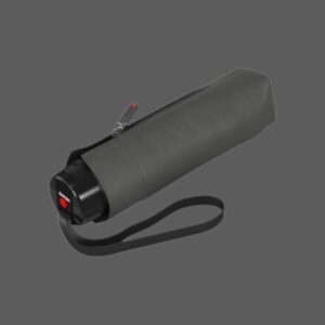 Knirps T.020 Ομπρέλα Τσέπης 19cm Σκούρο Γκρι