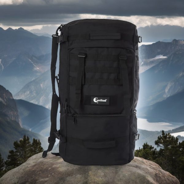 Σακίδιο πλάτης ορειβατικό Cardinal 60L MT1069 μαύρο - Image 2