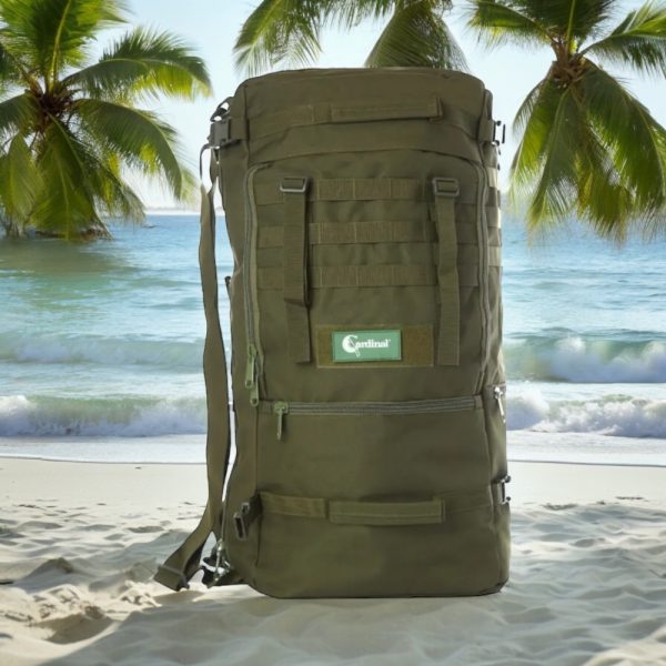 Σακίδιο πλάτης ορειβατικό Cardinal 60L MT1069 χακί - Image 2