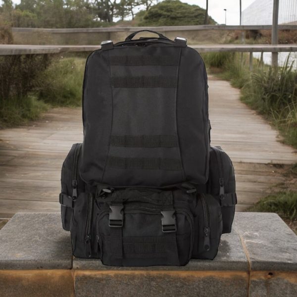 Σακίδιο πλάτης Cardinal 55L MT1002 μαύρο - Image 2