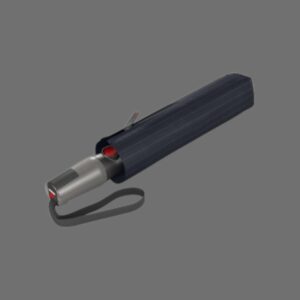 Knirps T.400 Ομπρέλα Αυτόματη X-Large Ριγέ Μαύρη 115cm