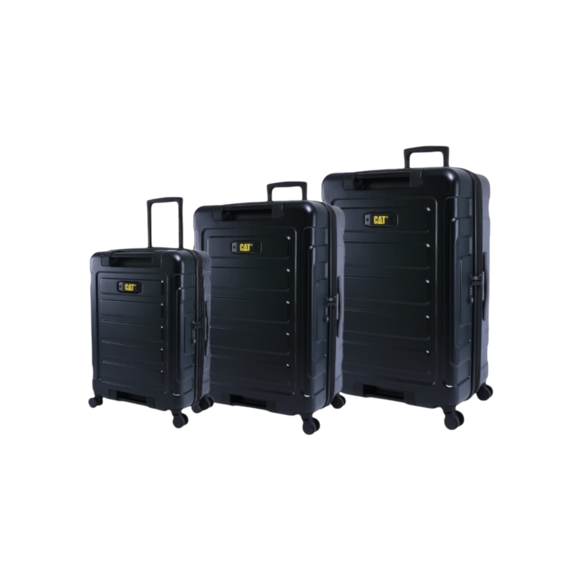 Caterpillar Σετ Σκληρές Βαλίτσες 3τμχ 83795-01 Μαύρο