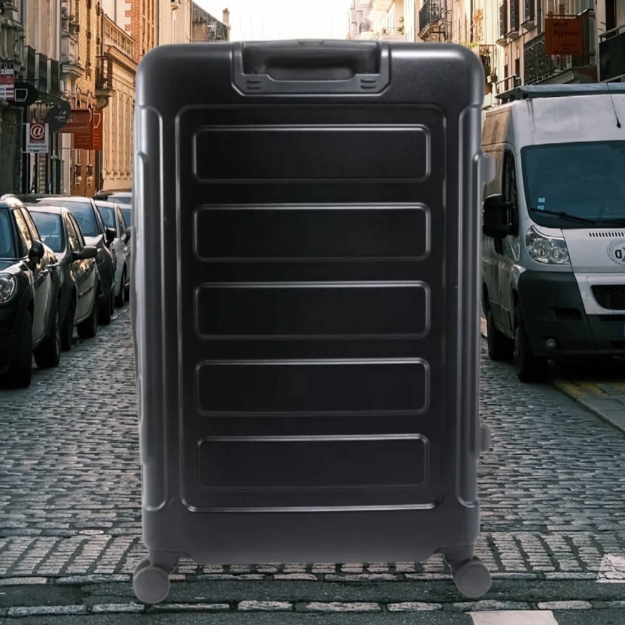 Caterpillar Σετ Σκληρές Βαλίτσες 3τμχ 83795-01 Μαύρο