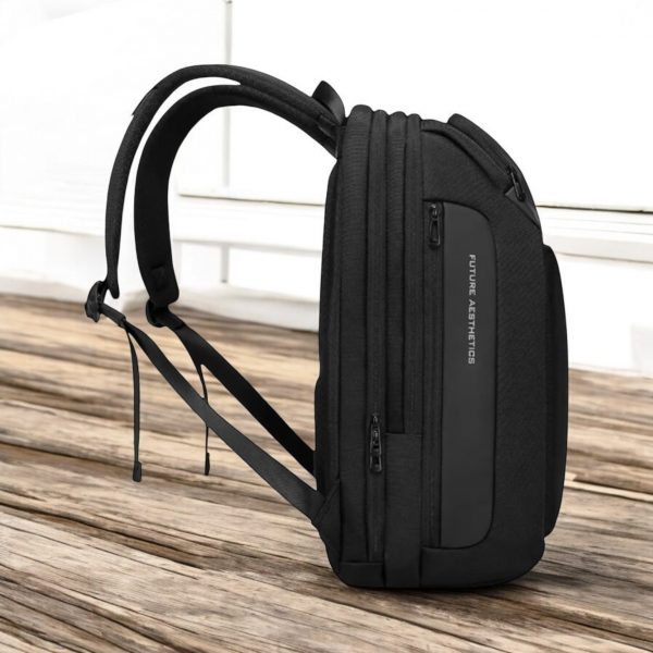 Σακίδιο πλάτης 24L Laptop 15.6” Bange 7663 μαύρο - Image 3
