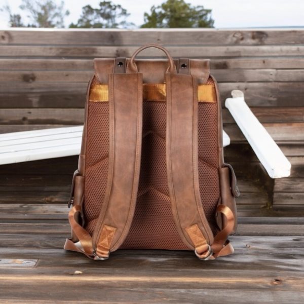Σακίδιο πλάτης Τεχνόδερμα 12L Cardinal 15182 coffee - Image 5