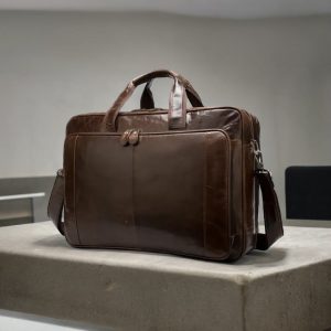 Alternative view of Cardinal Δερμάτινος Επαγγελματικός Χαρτοφύλακας 9205 Coffee