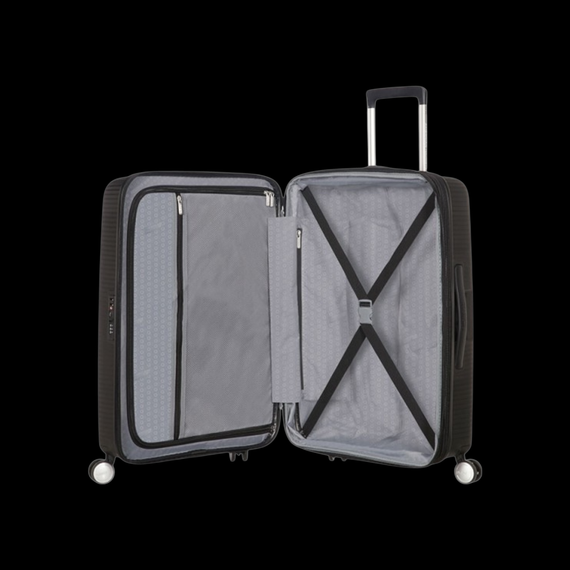 American Tourister Μεγάλη Βαλίτσα Μαύρη με 4 Ρόδες - Image 6