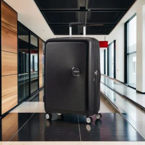 American Tourister Soundbox Μεγάλη Βαλίτσα 77×51,5×29,5/31,5cm Μαύρη