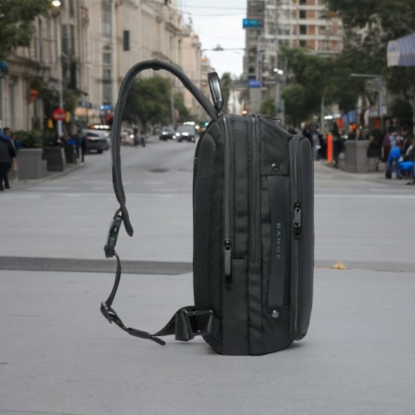 Τσαντάκι ώμου χιαστί crossbody Bange 7079 μαύρο - Image 3