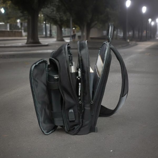 Τσαντάκι ώμου χιαστί crossbody Bange 7079 μαύρο - Image 4