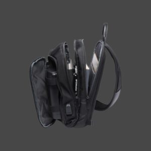 Bange Τσαντάκι Crossbody 7079 Μαύρο Αδιάβροχο