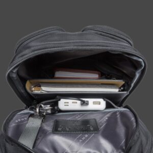 Bange Τσαντάκι Crossbody 7079 Μαύρο Αδιάβροχο